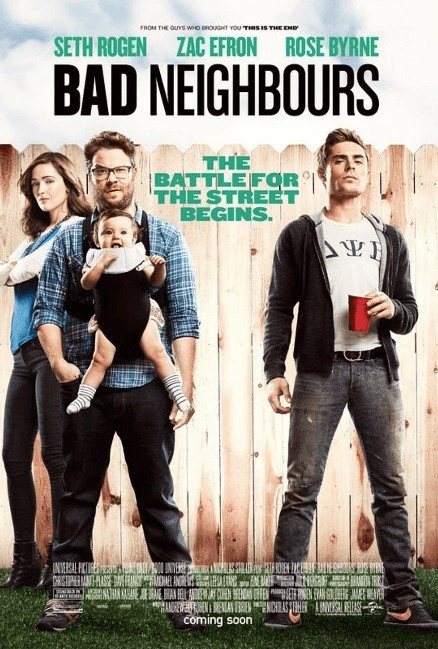 ดูหนังออนไลน์ฟรี Bad Neighbours (2014) เพื่อนบ้านมหา(บรร)ลัย